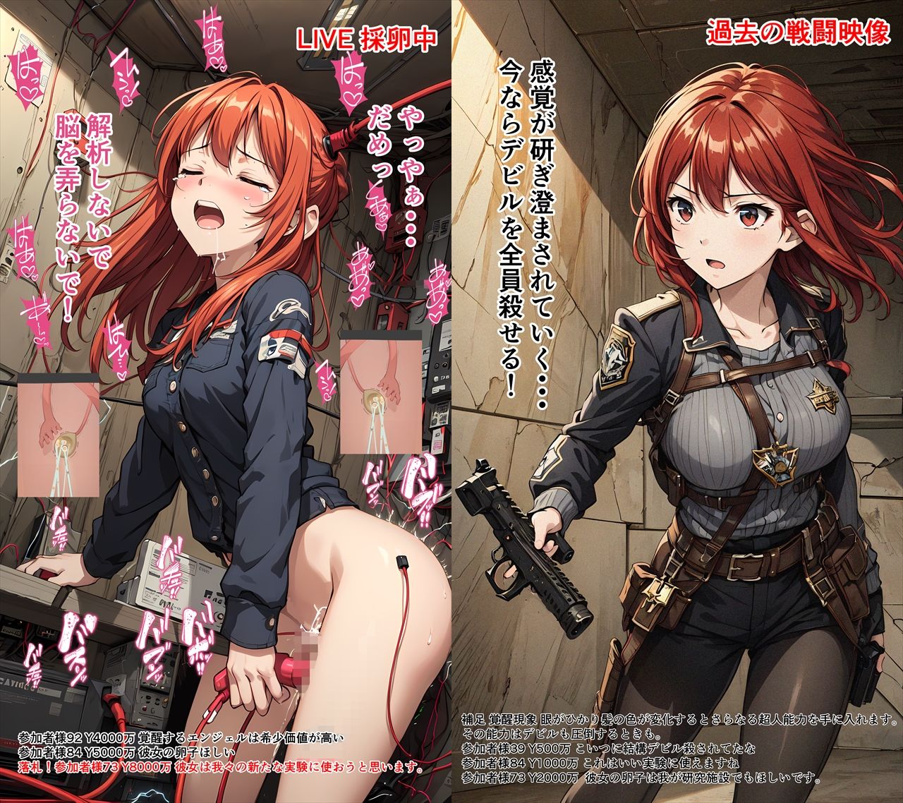 戦う乙女の末路 ‐採卵ライブオークション‐（Runaruri）